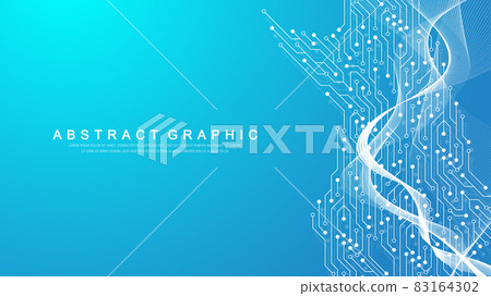 Motherboard vector background with circuit board electronic elements. Electronic texture for computer technology, engineering concept. Motherboard computer generated abstract illustration Motherboard vector background with circuit board electronic elements. Electronic texture for computer technology, engineering concept. Motherboard computer generated abstract illustration 83164302