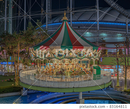 Tokyo Dome City Winter Illumination LaQua Area Tokyo Dome City Winter Illumination LaQua Area 83164811