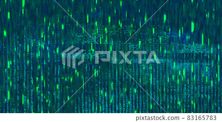 Digital futuristic vector background. Science technology backdrop 83165783