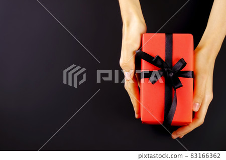 Close up shot of nice present on copy space background. Close up shot of nice present on copy space background. 83166362