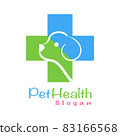 Pet care Icon Vector. Pet clinic Icon Vector Illustration Template For Web and Mobile 83166568