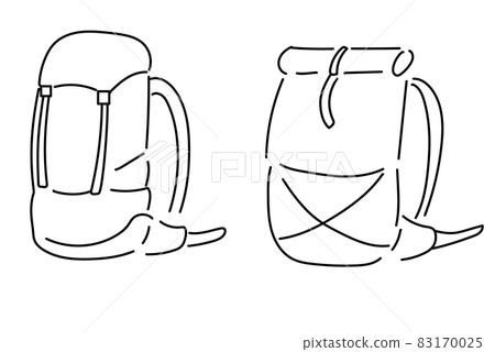 登山扎克插畫 徒步扎克插畫 扎克背包插畫 扎克插畫 83170025