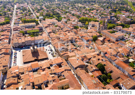 Panoramic view from above on the city Revel 83170073