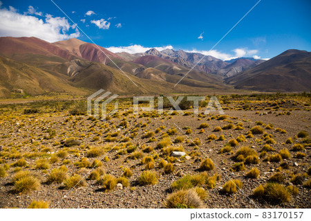 View of Andes mountains, Valle Hermoso 83170157