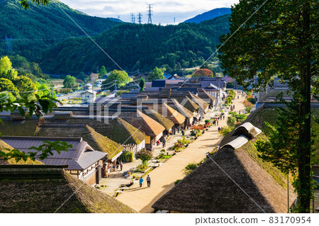 Fukushima Prefecture Autumn Ouchi-juku Fukushima Prefecture Autumn Ouchi-juku 83170954