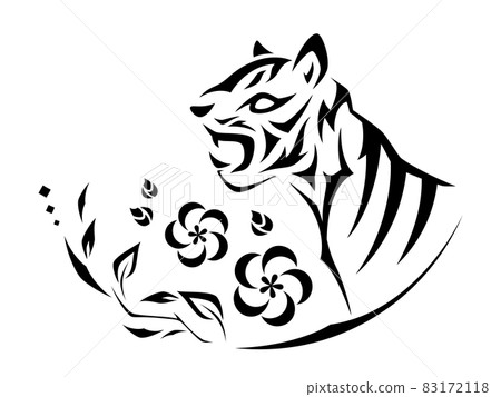 Tiger's Five Elements_Tribal-style frame inspired by wood_Tiger Tiger's Five Elements_Tribal-style frame inspired by wood_Tiger 83172118