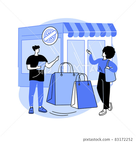 Authorized seller abstract concept vector illustration. Authorized seller abstract concept vector illustration. 83172252