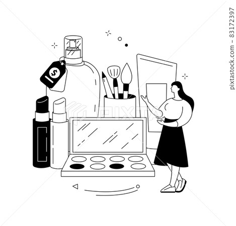 Beauty shop abstract concept vector illustration. Beauty shop abstract concept vector illustration. 83172397