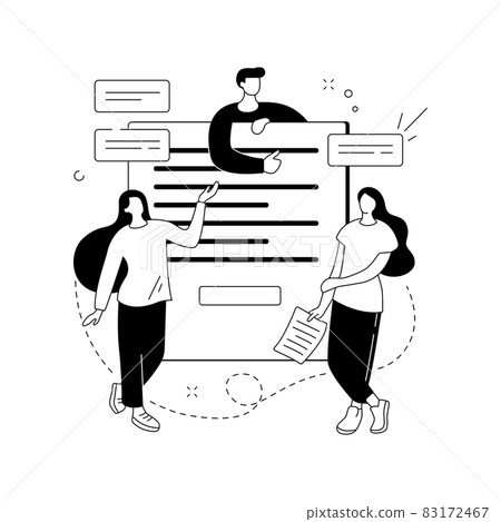 About us abstract concept vector illustration. About us abstract concept vector illustration. 83172467