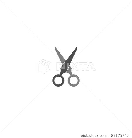Scissor icon ilustration template Scissor icon ilustration template 83175742