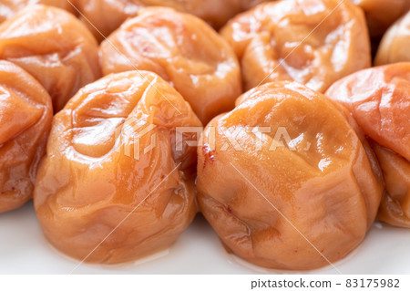 Honey plum (seasoned pickled plum). 83175982