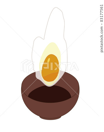 Raw eggs and bowls 83177561