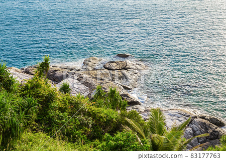 Promthep Cape from Monastery at Phuket, Thailand. Promthep Cape from Monastery at Phuket, Thailand. 83177763