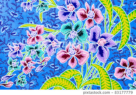 Traditional batik sarong pattern. Traditional batik sarong pattern. 83177779