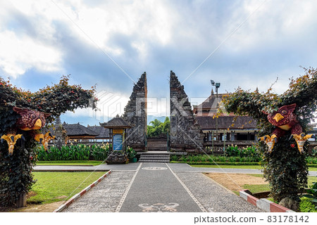 Pura Ulun Danu Beratan or Pura Bratan is a Hindu temple on a lake Beratan in Bali, Indonesia. 83178142