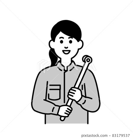 機械師上半身的插圖 機械師上半身的插圖 83179537