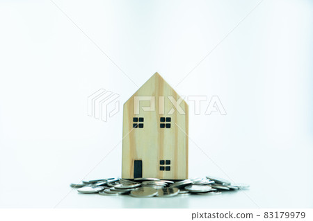 Housing and saving concept. 83179979