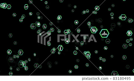 Green environmental friendly technology visualiser abstract Green environmental friendly technology visualiser abstract 83180495