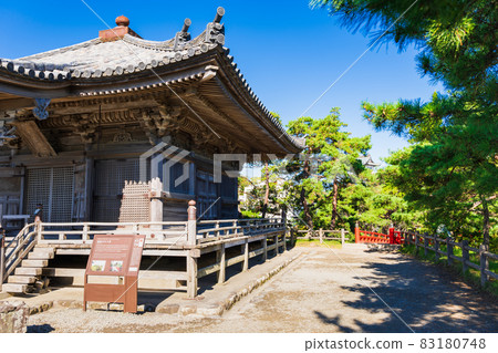 Japan's Three Views Matsushima Godaido and Watermark Bridge Japan's Three Views Matsushima Godaido and Watermark Bridge 83180748