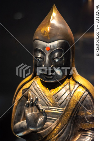 Ancient Buddhist statue exhibited in Luoyang Museum in Luoyang, China Ancient Buddhist statue exhibited in Luoyang Museum in Luoyang, China 83182646