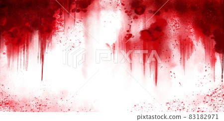 Material of blood stains scattered on walls (horizontally long) Material of blood stains scattered on walls (horizontally long) 83182971