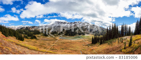 Canadian nature landscape in mountains. 83185006