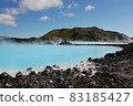 Natural hot spring blue lagoon 83185427