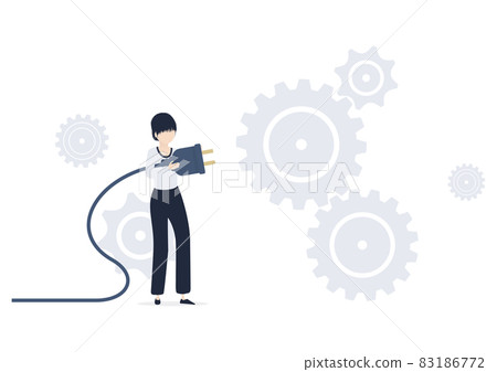 插件和附加組件有區別嗎?插圖素材 插件和附加組件有區別嗎?插圖素材 83186772