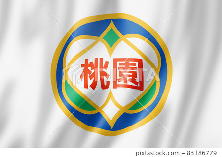 Taoyuan city flag, China Taoyuan city flag, China 83186779