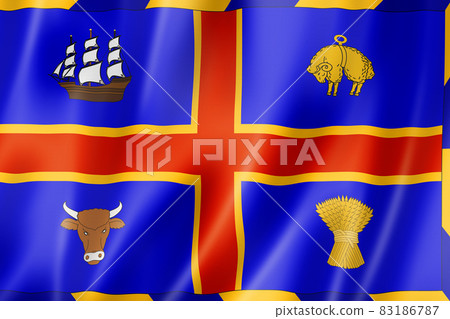 Adelaide city flag, Australia 83186787