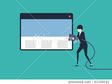 讓我們使用插件進行自定義！插圖素材 83188282