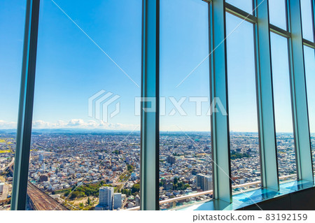 岐阜市43號塔，從展望台眺望<岐阜縣岐阜市> 83192159
