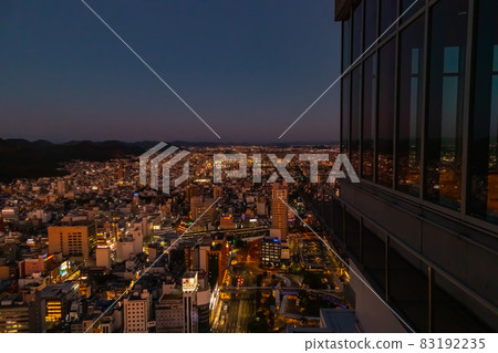 Gifu City Tower 43, evening view from the observatory <Gifu City, Gifu Prefecture> 83192235