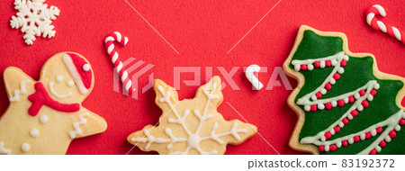 聖誕節 餅乾 薑餅人 Christmas gingerbread cookie ジンジャークッキー 83192372