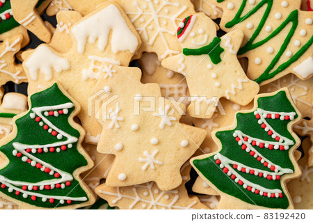 聖誕節 餅乾 聖誕樹 Christmas gingerbread cookie ジンジャークッキー 83192420