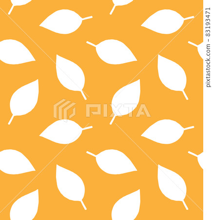 Vector seamless pattern of autumn leaf 83193471