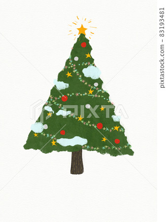 Cute Christmas tree picture 83193481