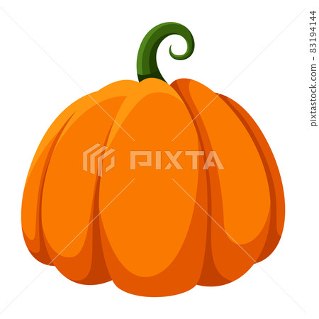 Pumpkine fruit. Outdoor thanksgiving cartoon halloween symbols 83194144