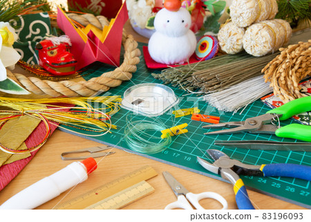 Production of New Year's decorations, handmade New Year's accessories, online sales, hobbies 83196093