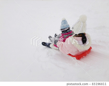 雪橇冬季圖像 83196811