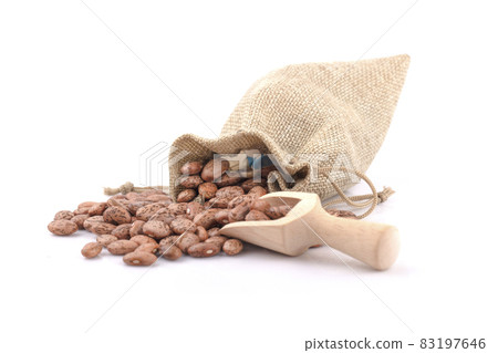 pinto beans isolated on white pinto beans isolated on white 83197646