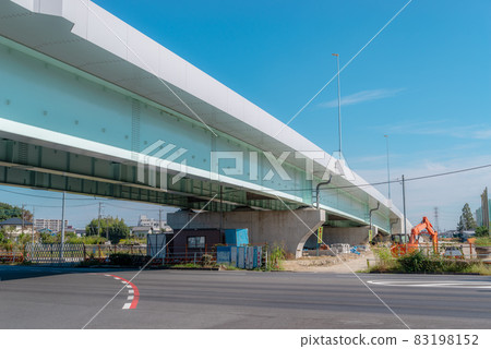 國道254號繞道施工下南端十字路口橋四季市側2021.10 a-2柔和色 83198152