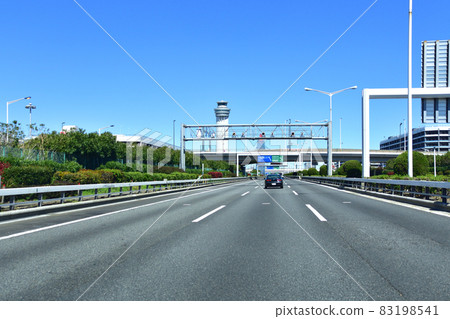 In 2021, the scenery of the Metropolitan Expressway Bayshore Line from Kawasaki Ukishima JCT to Oi JCT 83198541