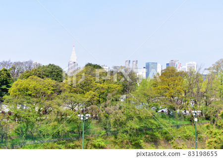 View of the State Guest House in Yotsuya, Tokyo (2021) 83198655