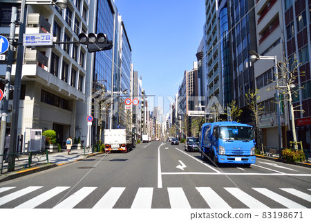 Scenery of Shinjuku, Tokyo in 2021 83198671