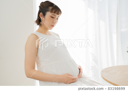 Pregnant women who have reached the end of the month Pregnant women who have reached the end of the month 83198699