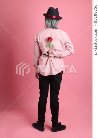 Man in Pink 83199256