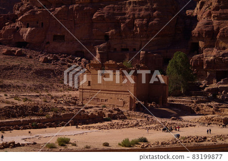 Jordan Petra Ruins Valley World Heritage Site 83199877