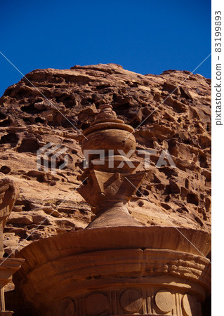 Jordan Petra Ruins Valley World Heritage Site Jordan Petra Ruins Valley World Heritage Site 83199893