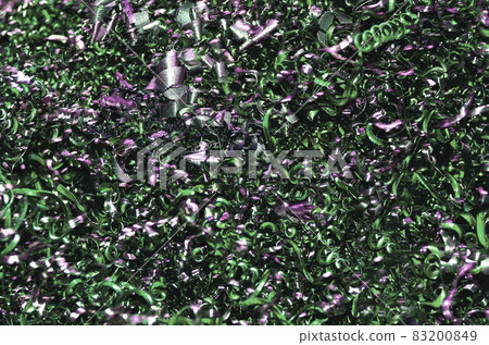 Colored metal twisted spiral in the form of chips obtained as a result of processing metal products  83200849